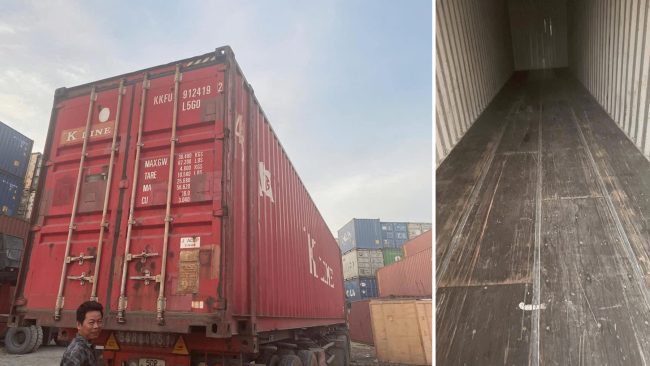 container kho 40 feet