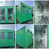 container toilet 10 feet