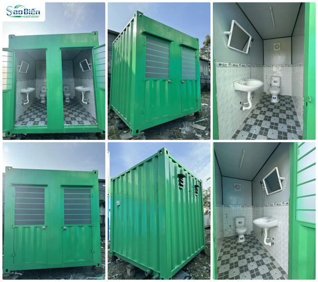 container toilet 10 feet