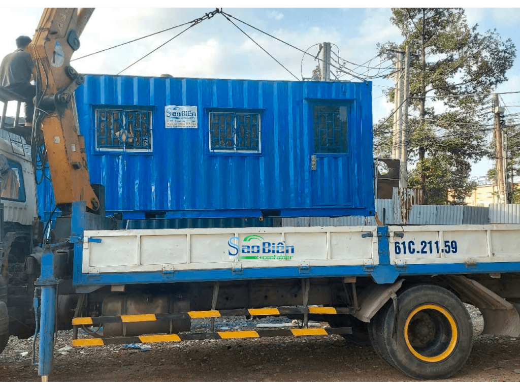 ảnh giao container 20feet vp