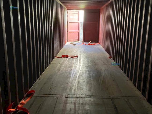 kiểm tra sàn container kho
