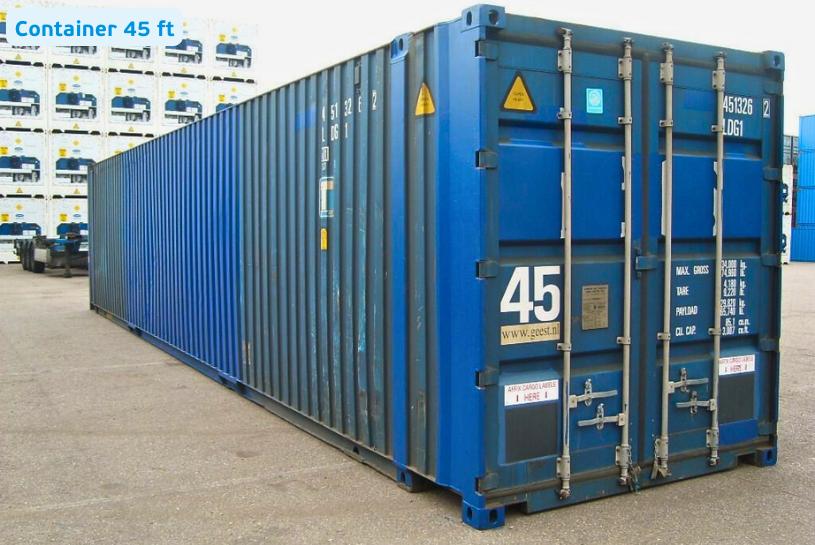 Container khô 45 feet