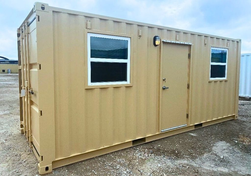 Container văn phòng 20 feet có toilet
