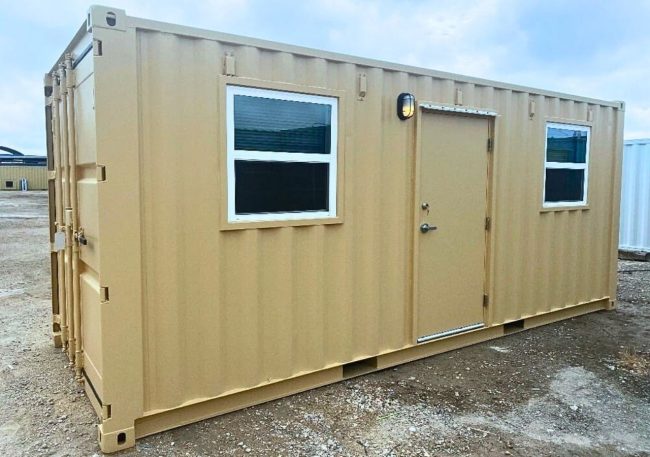 Container văn phòng 20 feet có toilet