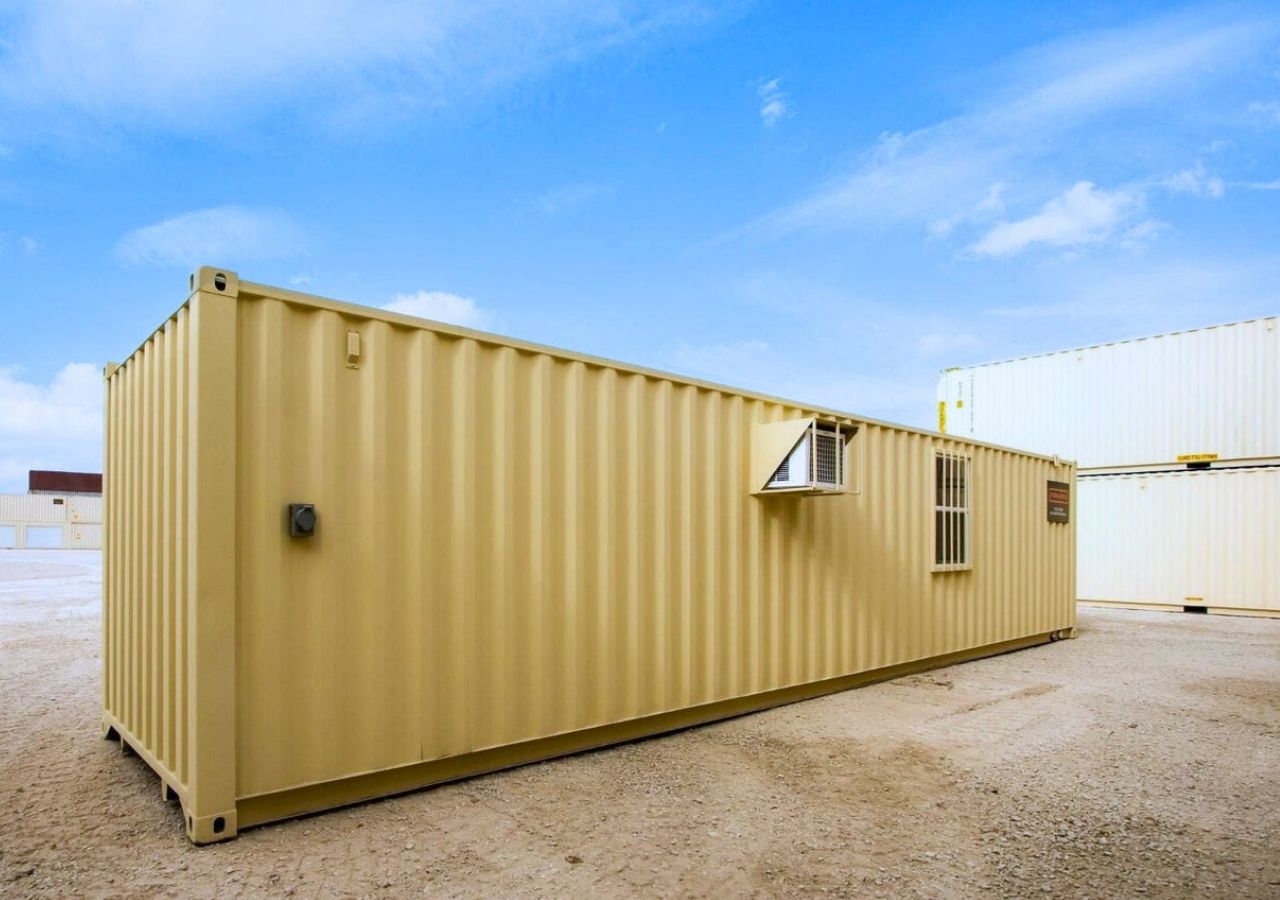 Container văn phòng 40 ft toilet 