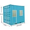Thông số Container văn phòng 10 feet