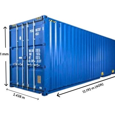 Thông số Container văn phòng 40 feet