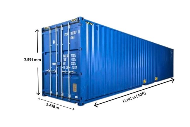 Thông số Container văn phòng 40 feet