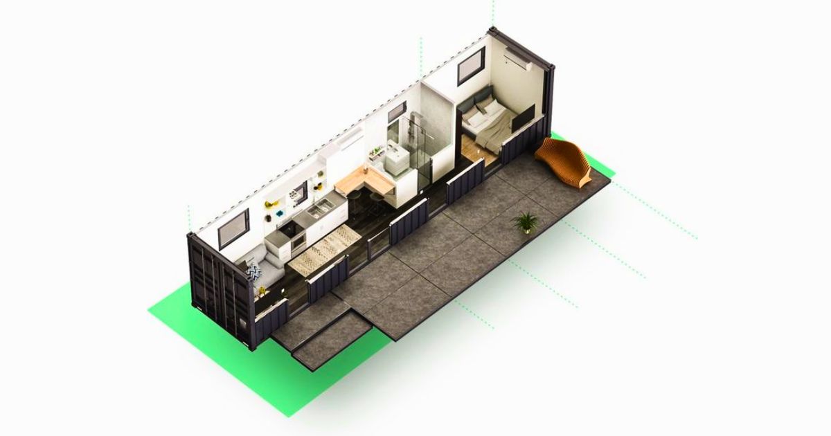 Cấu Tạo Nhà Container