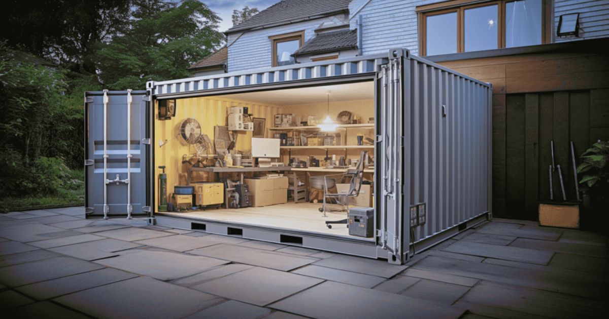 Mở rộng nhà container đơn