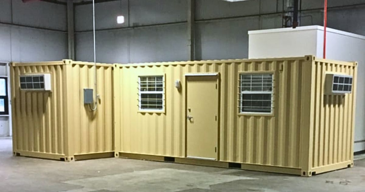 Nhà Kho Container ghép module