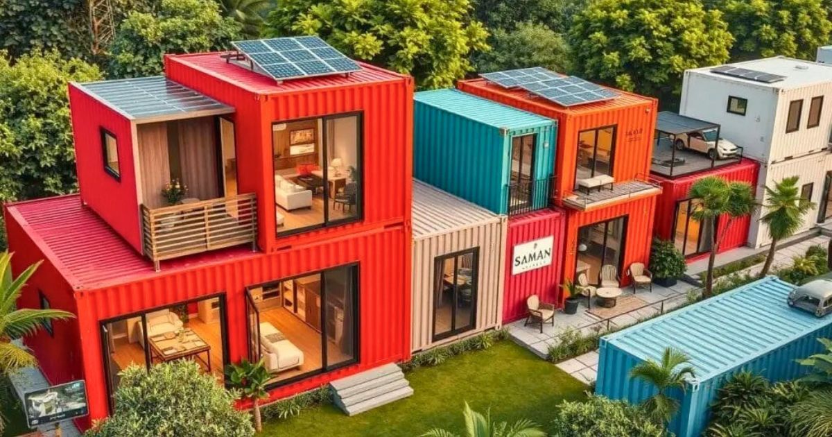 Nhà Container Kết Hợp Quán Cà Phê – Homestay