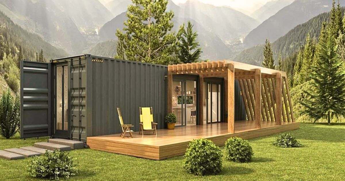 Nhà Container Nghỉ Dưỡng Kiểu Tropical (Nhiệt Đới)
