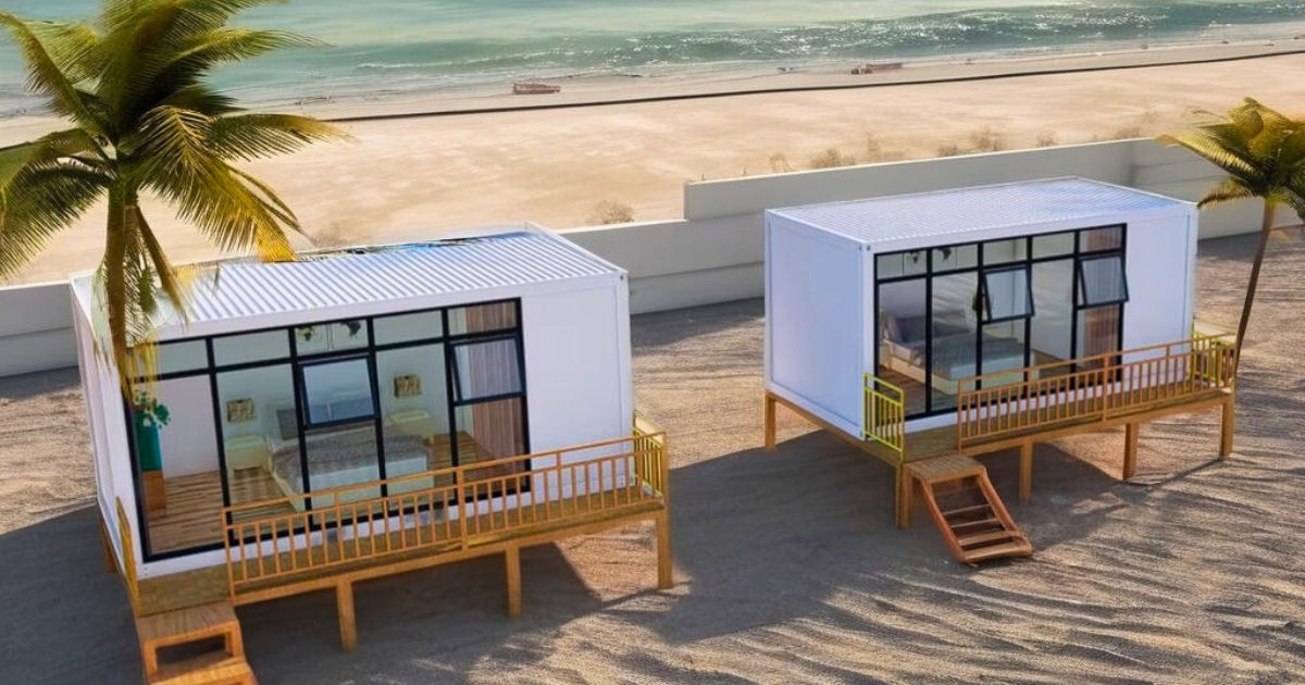 Nhà container nghỉ dưỡng ven biển