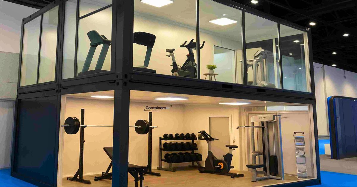 Thiết kế Phòng Gym Container Cho Gia Đình