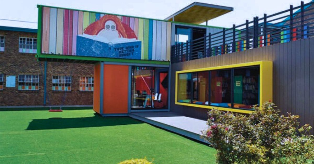 Thư viện container trong du lịch & không gian sáng tạo