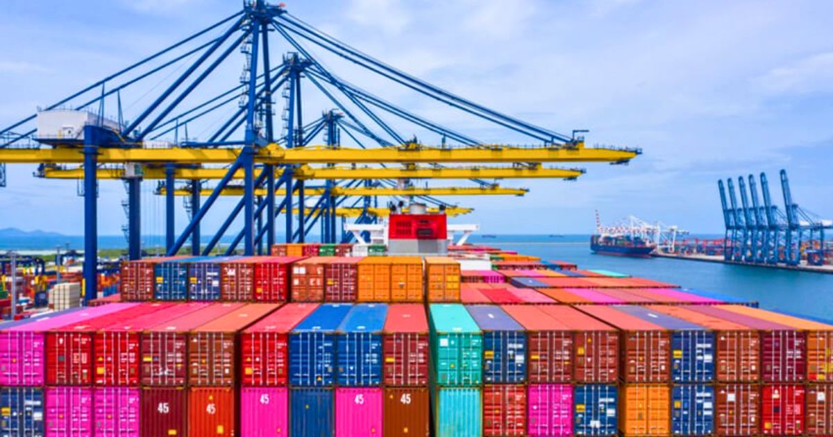 Ứng dụng xếp chồng container