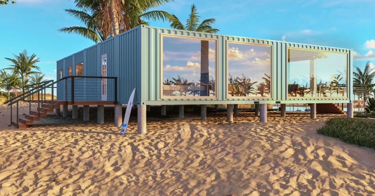 Văn phòng container ven biển