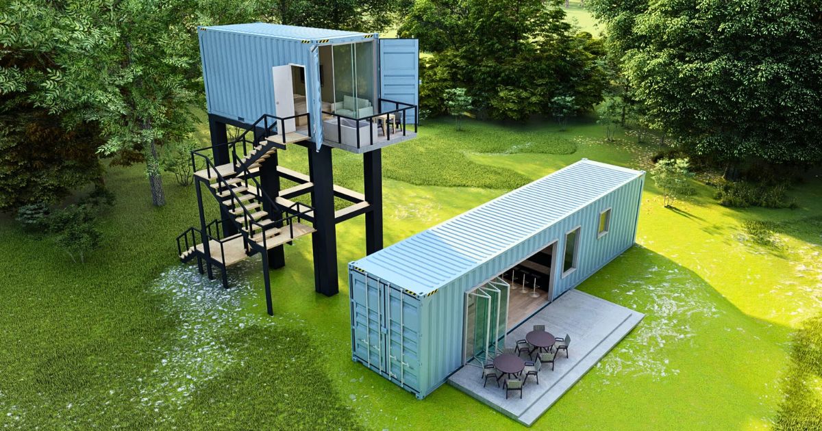 Các loại móng nhà container