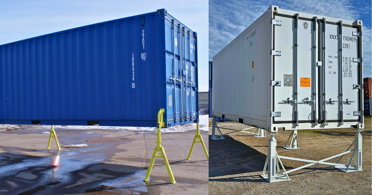 Chân Đế Container Là Gì? Cấu Tạo, Công Dụng Và Cách Lắp Đặt Chuẩn
