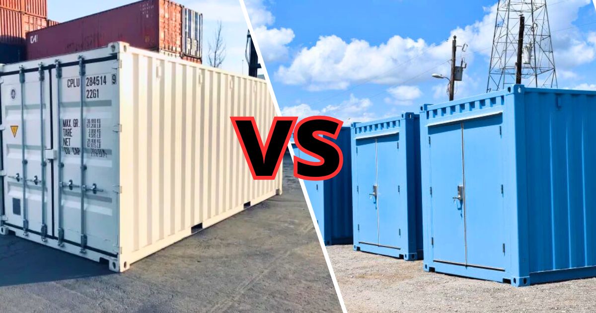 Container Dry và Container Waterproof: So sánh chi tiết