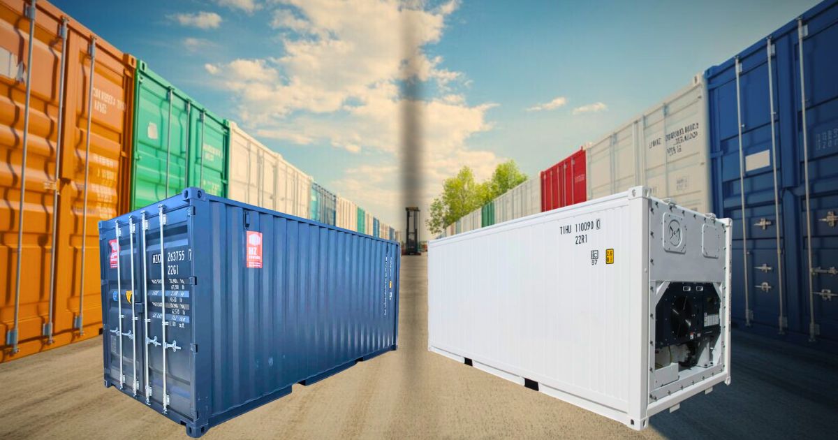 Container Khô Và Container Lạnh: Phân Biệt, Ưu Nhược Điểm và Ứng Dụng