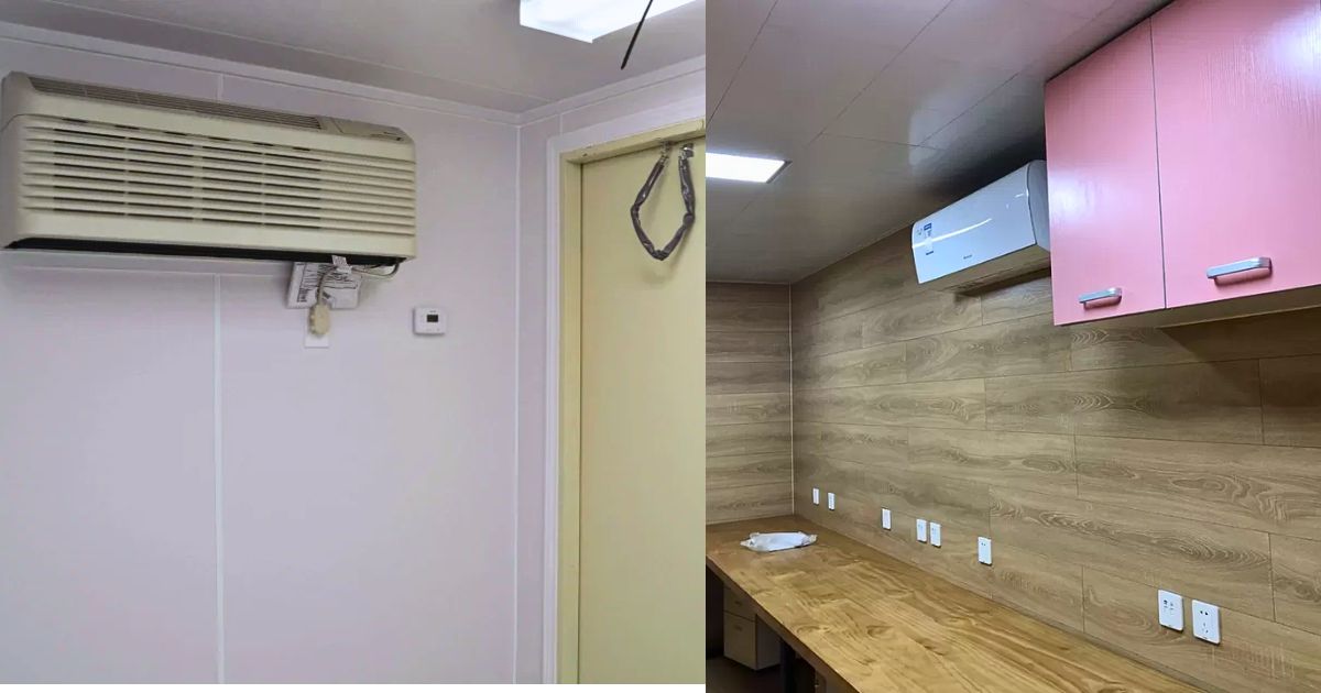 Cục lạnh điều hòa cho container văn phòng