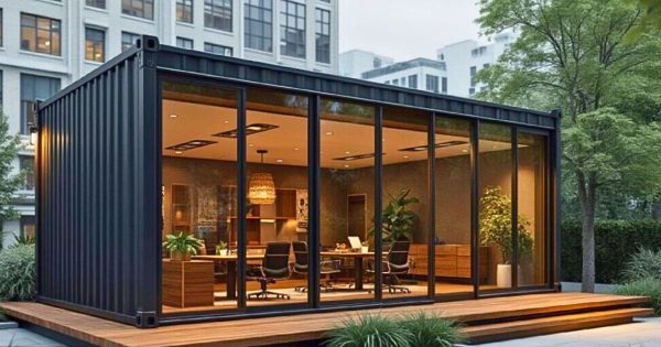 Phòng Làm Việc Độc Đáo Container