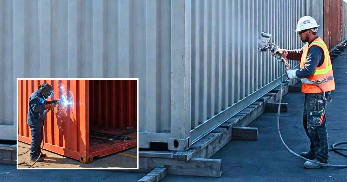 Bảo Dưỡng Khả Năng Chống Nước Của Container