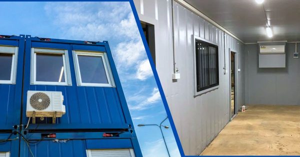 Hệ Thống Điều Hòa Cho Container Văn Phòng